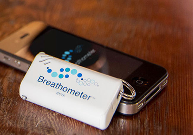 Smartphone-Breathalyzer