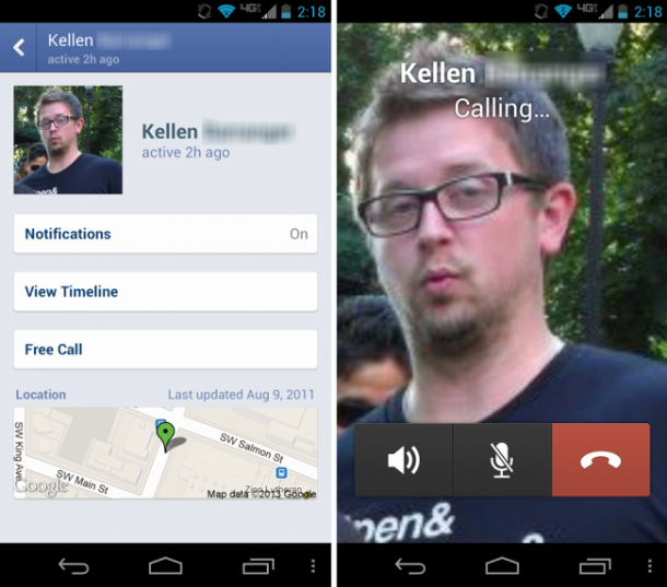 Facebook ปล่อยการใช้งาน VoIP ให้กับ Facebook Messenger