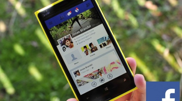Facebook Beta for Windows Phone 8