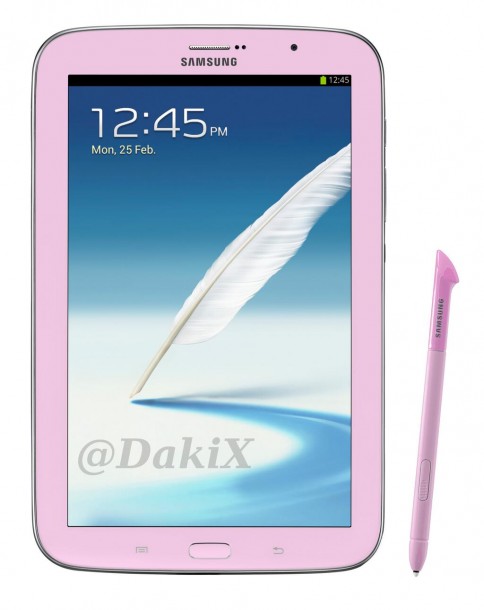 galaxy note 8.0 pink