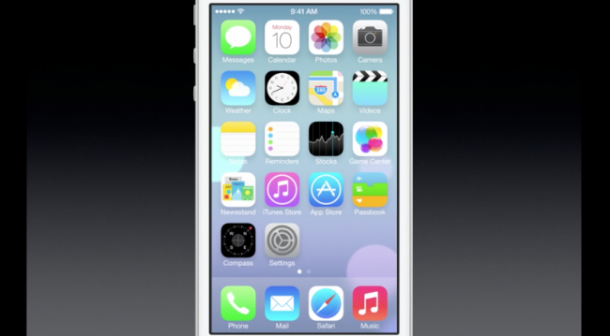 iOS 7 Screen Shot