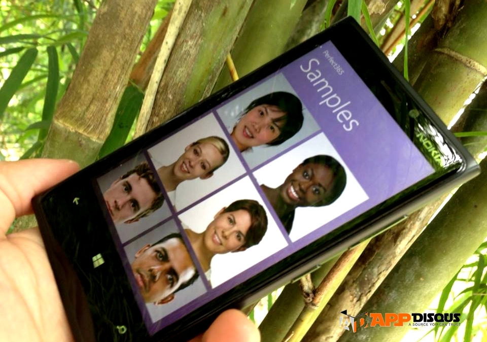 รีวิวแอพ perfect365 for windows phone 01