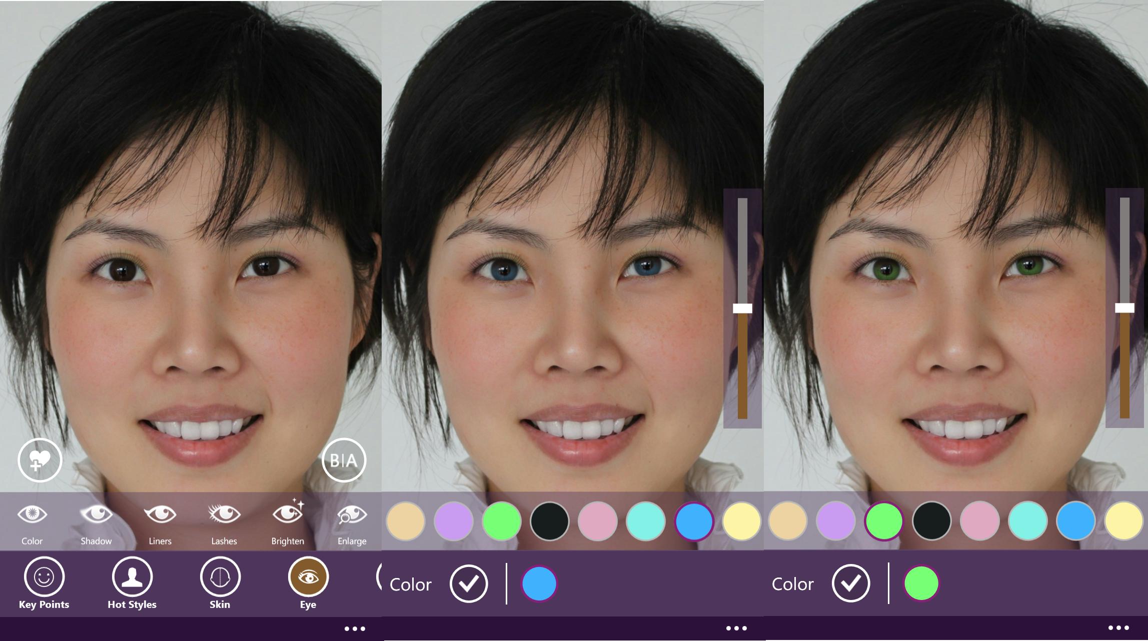 รีวิวแอพ perfect365 for windows phone 06