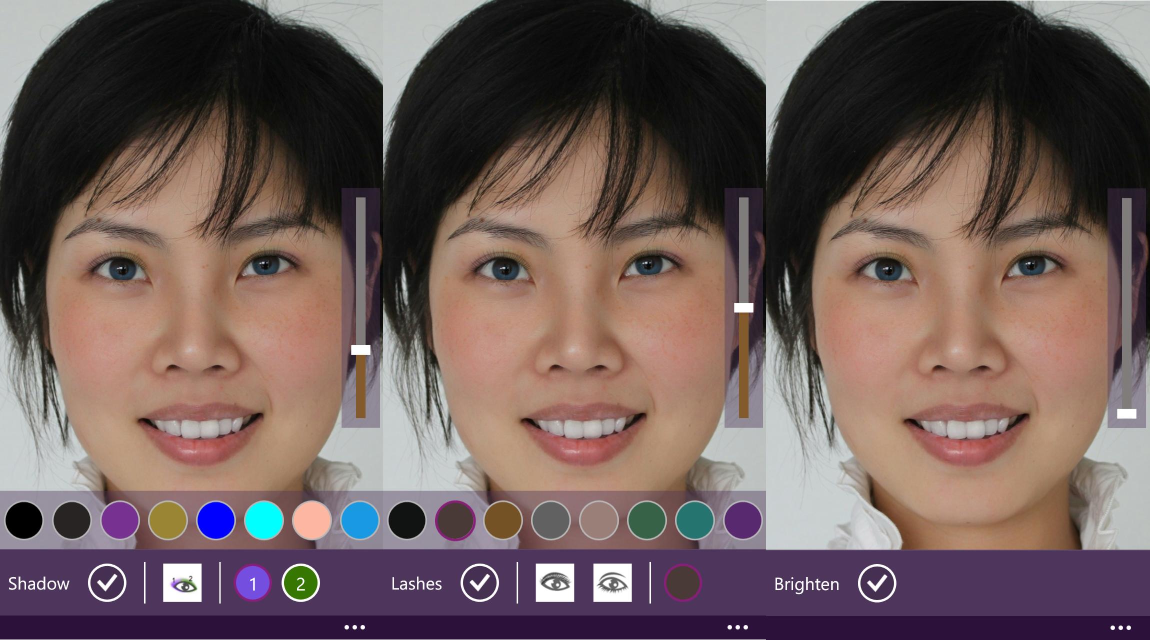 รีวิวแอพ perfect365 for windows phone 07