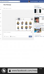 Facebook on WP8_Desktop version 4