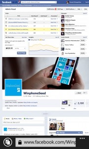 Facebook on WP8_Desktop version 7