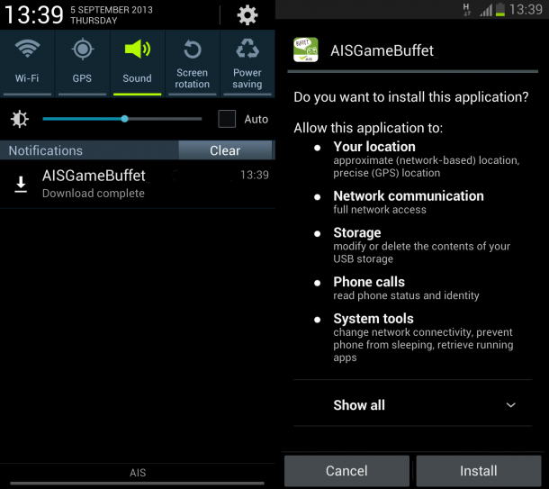 Install AIS Game Buffet 2_edit