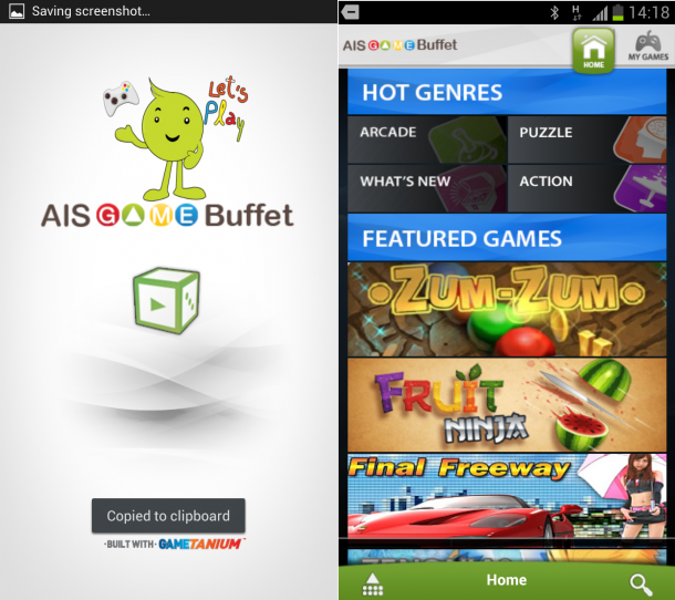 Install AIS Game Buffet 6