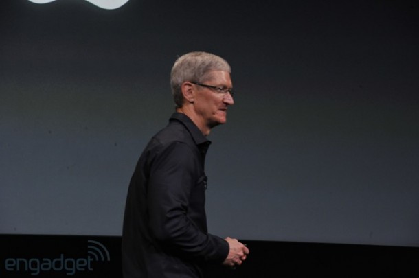 Tim Cook Apple Event iPhone 5S & iPhone 5C