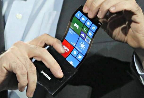 samsung bendable display