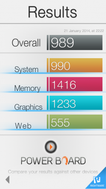 AppDisqus Lumia 1520 result