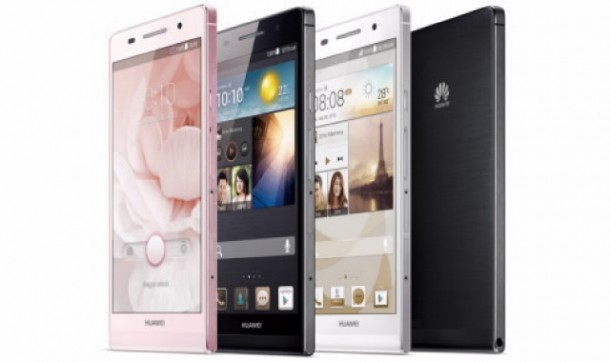 Huawei Ascend P6 มือถือพลังแอนดรอยด์ที่เน้นความบาง