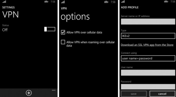 VPN_Windows_Phone