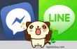 Facebook-Messenger and line