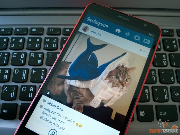 Instagram for Windows phone