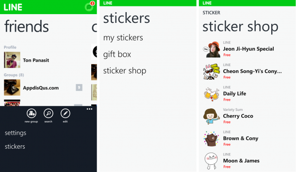 Line for Windows phone