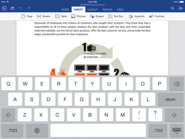 Office 365 on iPad