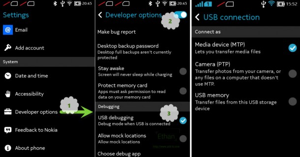 USB Debugging Setting