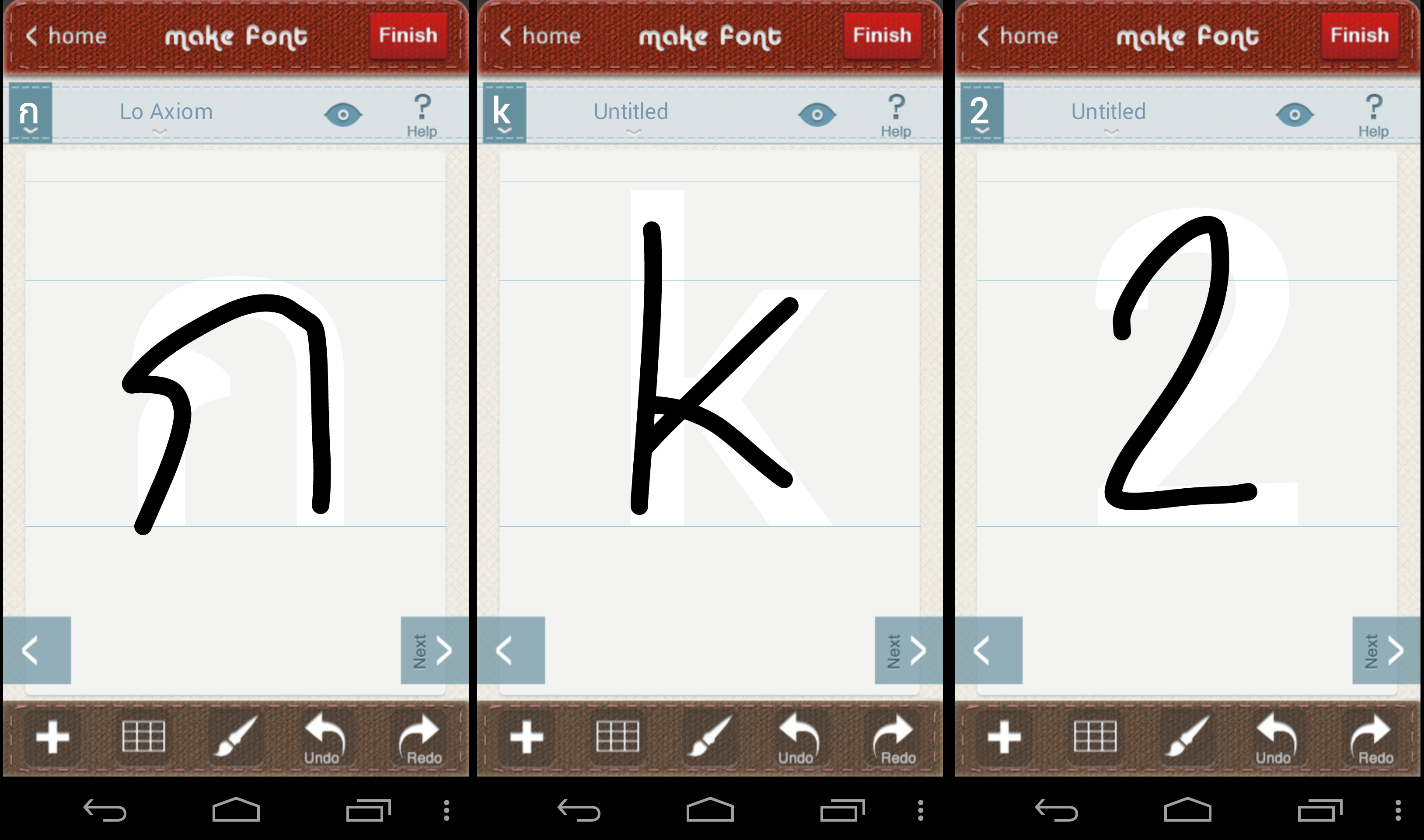 make font your hand writing (2)