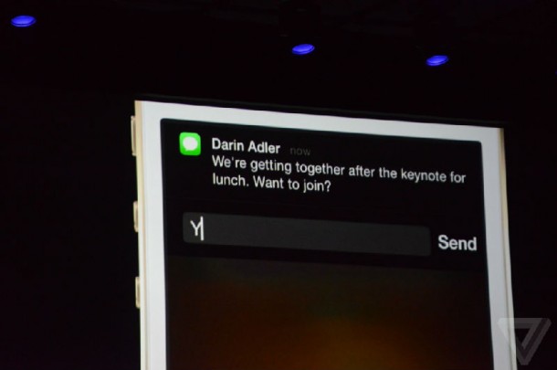 Notifications Center Reply on iOS8