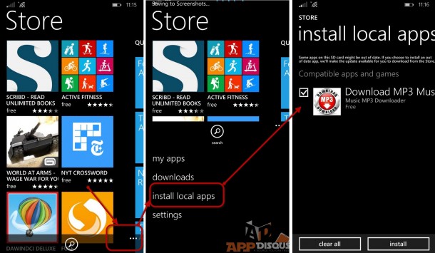 Install XAP app on windows phone 8.1_05