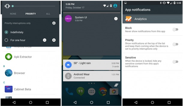 Android L Notification