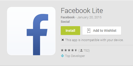 Facebook Lite