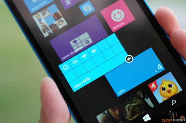 Live folder หนึ่งในคุณสมบัติของระบบ Windows phone 8.1 update