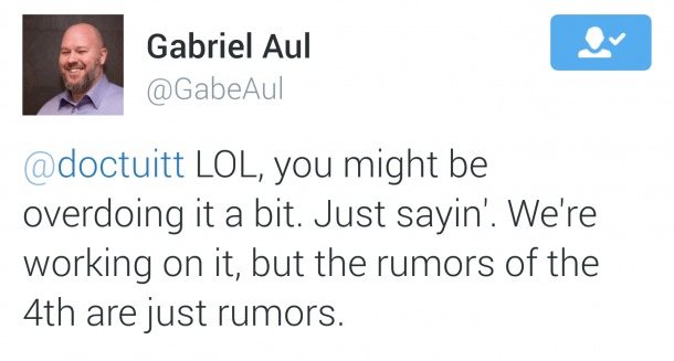 Gabriel Aul Tweet