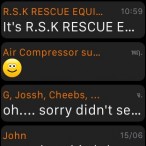 Skype on Apple Watch