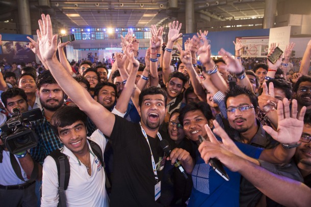 Microsoft 10 launch in New Delhi on July 29, 2015. Photograph by Prashant Panjiar