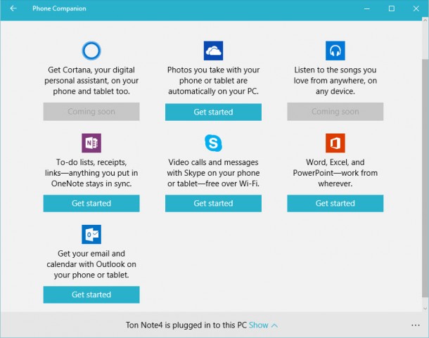 แสดงคำแนะนำสำหรับการติดตั้งแอพหรือบริการต่างๆของ Microsoft บนแต่ละะบบปฏิบัติการ