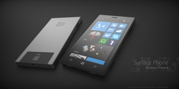 ภาพคอนเซปท์ Surface phone ที่แฟนๆทำขึ้น