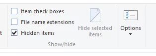 Windows 10 hidden files_2