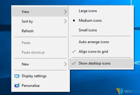 Windows 10_context menus