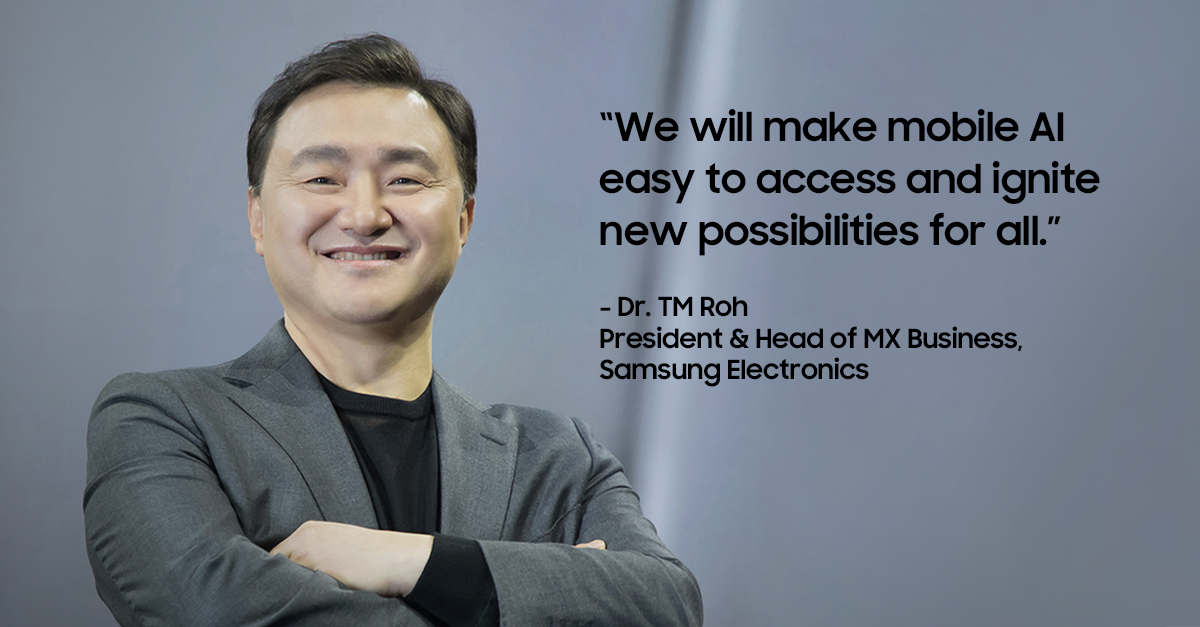 Samsung ผู้เปิดประตูสู่ยุคใหม่แห่งโทรศัพท์มือถือ AI