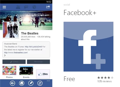 New Picture1 | appreview | <!--:TH--></noscript>รีวิวแอพ Facebook+ แอพสำหรับเล่น Facebook ในแบบที่คุ้นเคย ที่เหมือนกับ iOS และ Android