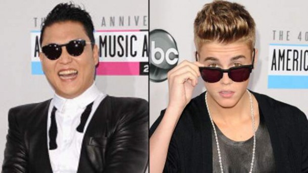 Justin Bieber VS PSY 1