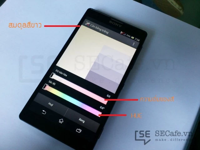 XperiaZColorCalib | news | <!--:TH--></noscript>!!!Sony Xperia Z และ Xperia ZL มีฟังชั่นการปรับสีการแสดงผลของจอได้เหมือนโทรทัศน์