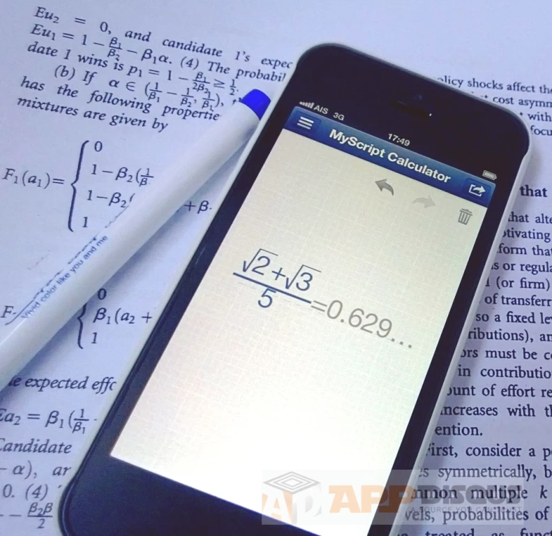 myscript calculator | calculator | <!--:TH--></noscript>รีวิวแอพ MyScript Calculator เครื่องคิดเลฃมหัศจรรย์ เขียนด้วยลายมือแล้วแปลงไปคำนวณอย่างแม่นยำ