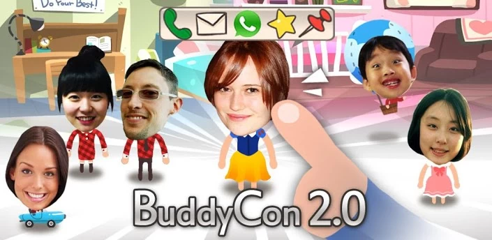 unnamed 1 | Application | <!--:TH--></noscript>รีวิวแอพ Buddycon 2.0 [Android] มินิเกม, วอลล์เปเปอร์, และรายชื่อโทรด่วน เอามายำรวมกัน 