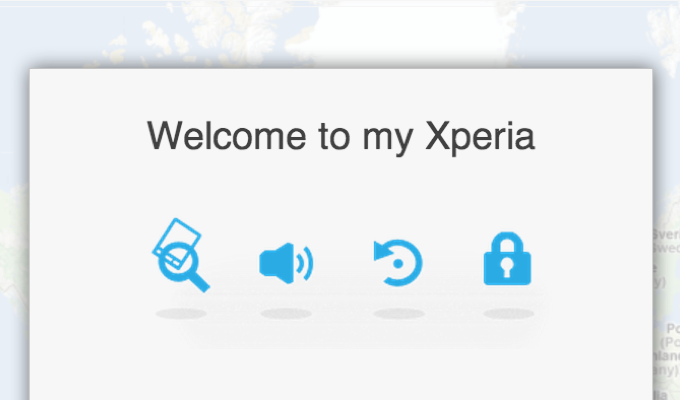 My Xperia | Find my phone | <!--:TH--></noscript>!!!Sony เปิดทดสอบบริการ 