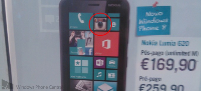 nokia620instagram | Lumia 620 | <!--:TH--></noscript>!!!Instagram โผล่ในภาพป้ายโฆษณา Nokia Lumia 620 ของโปรตุเกส มันกำลังจะมาหรือเป็นแค่การค้าแบบหลอกลวง?