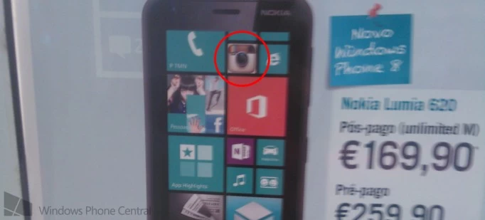 nokia620instagram | instagram | <!--:TH--></noscript>!!!Instagram โผล่ในภาพป้ายโฆษณา Nokia Lumia 620 ของโปรตุเกส มันกำลังจะมาหรือเป็นแค่การค้าแบบหลอกลวง?