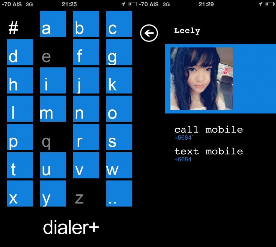 รีวิวแอพ dialer+ [iOS] แอพจัดการรายชื่อสไตล์เมโทร สายงาม เข้าถึงง่าย
