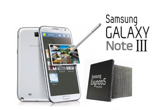 Samsung Galaxy Note3  CPU Exynos 5 Octa-Core (4+4 Core) และ GPU Mali450
