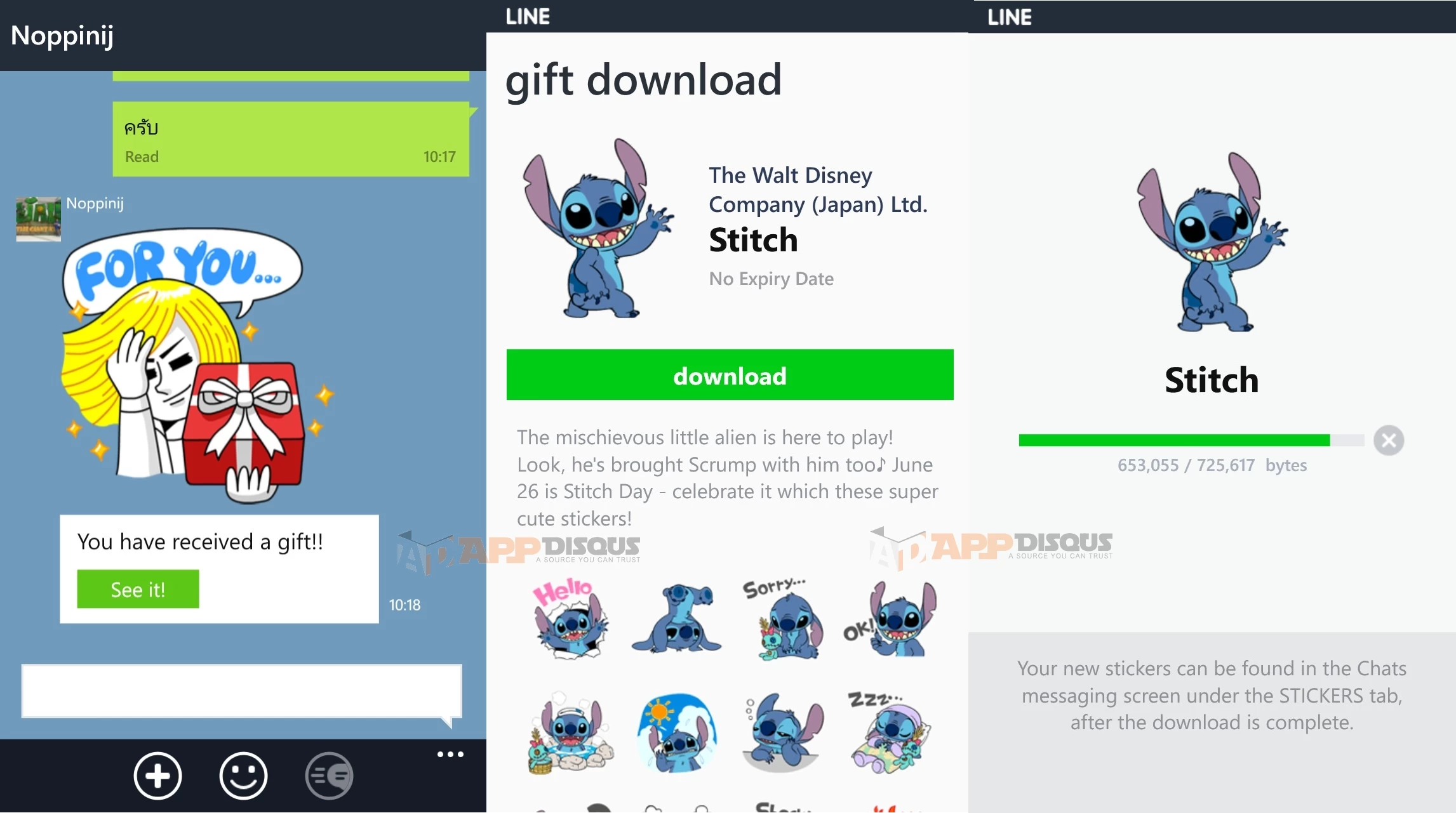 0022 | NOKIA | <!--:TH--></noscript>Line for WP8 อัพเดตล่าสุด!! เพิ่ม sticker manager รับ gift จากเพื่อนได้แล้ว