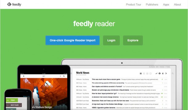 Feedly RSS Readers