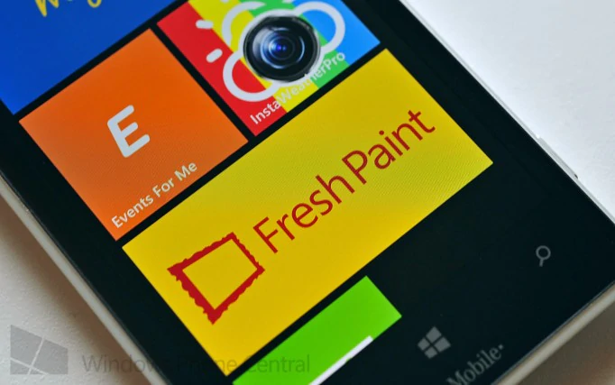 Fresh Paint Windows Phone | <!--:TH--></noscript>Fresh Paint แอพ Paint ชื่อดังบนระบบ Windows 8 มาลง Windows phone 8 แล้ว