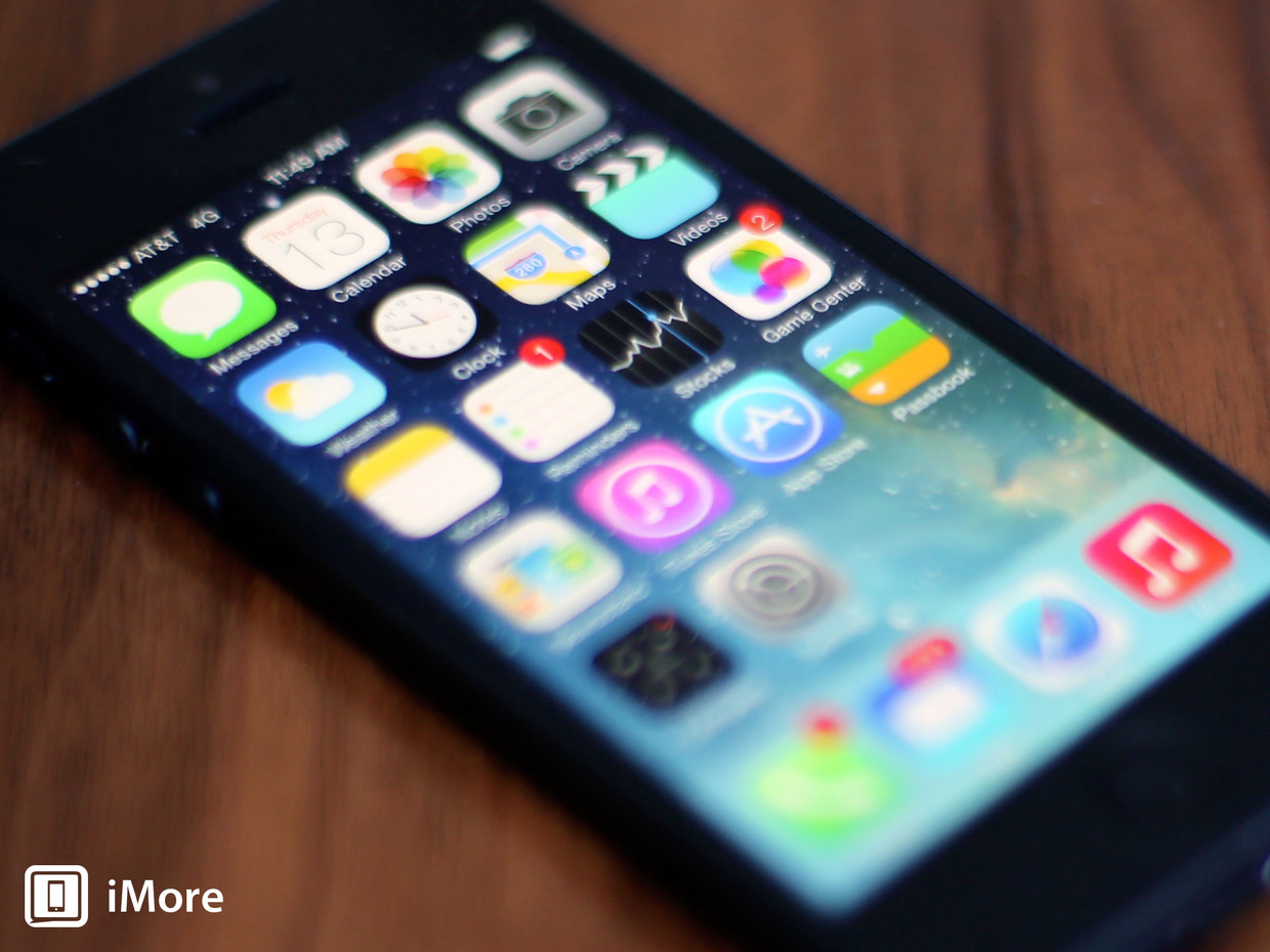 ios 7 iphone homescreen | iOS6 | <!--:TH--></noscript>[Tips & Tricks] วิธีดาวน์เกรด iOS 7 Beta กลับไปเป็น iOS 6 